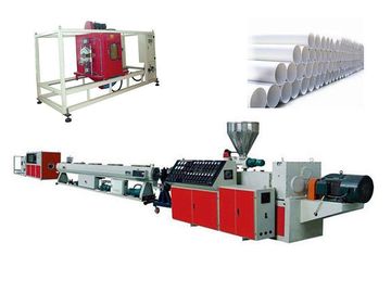 Extrusora de parafuso gêmea cônica do motor de Siemens para a tubulação do sistema de fonte da água do PVC