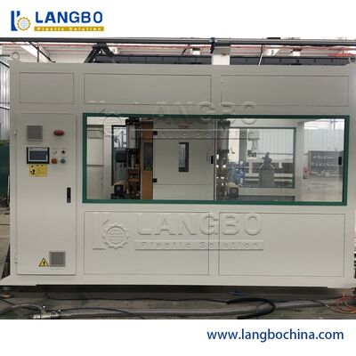 CE ISO Máquina de extrusão de tubos de PVC 80/156 Extrusora de parafusos geminados cônicos