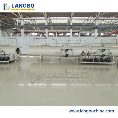 CE ISO Máquina de extrusão de tubos de PVC 80/156 Extrusora de parafusos geminados cônicos