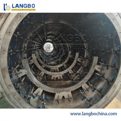 CE ISO Máquina de extrusão de tubos de PVC 80/156 Extrusora de parafusos geminados cônicos