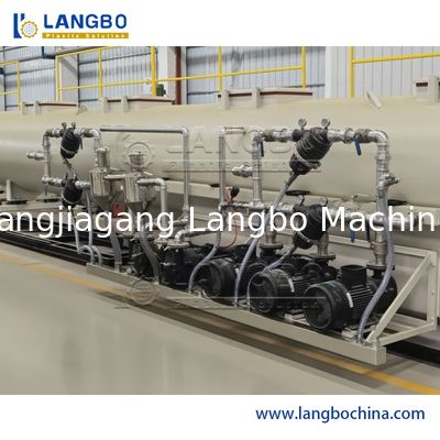 Linha de Extrusão Industrial de Tubos de PVC/UPVC/CPVC de Rosca Dupla - Produção de Água, Drenagem e Eletrodutos