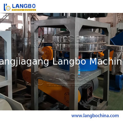 Máquina de moagem de plástico pulverizador para reciclagem de sucata de tubos de PVC