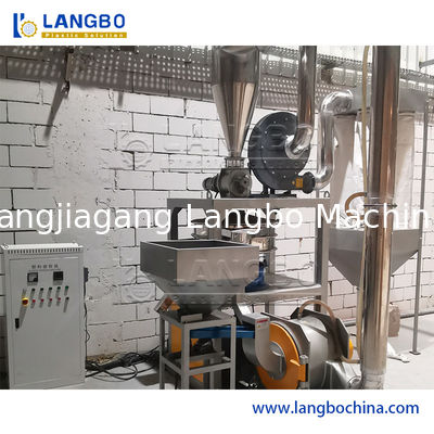 Máquina pulverizadora de moagem de plástico PVC de baixo custo
