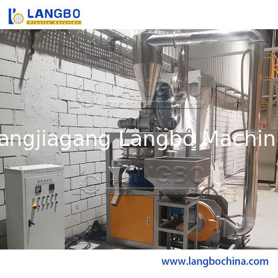 Máquina de Moagem de Peças Plásticas Duras para Fabricação de Pó de PVC