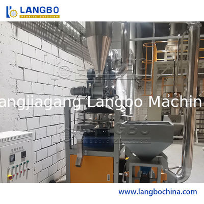 Máquina Pulverizadora para Pellets, Aparas e Flocos de Plástico PE PP EVA PVC