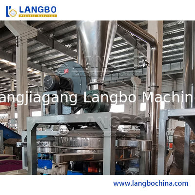 Pulverizador de plástico para máquina de moagem de plástico PVC PE HDPE