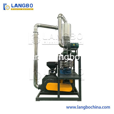 Máquina Pulverizadora para Pellets, Aparas e Flocos de Plástico PE PP EVA PVC