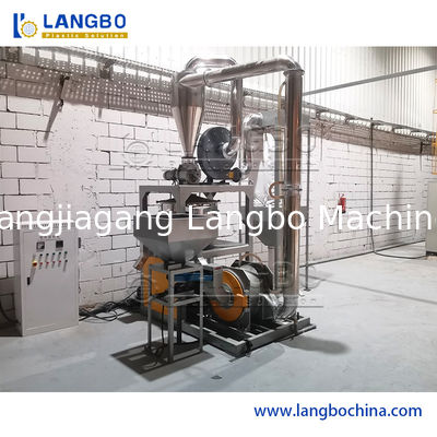 Máquina pulverizadora de moagem de plástico PVC de baixo custo