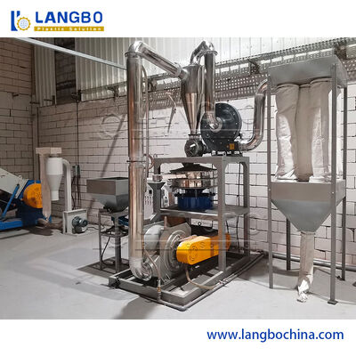 Produto residual de perfis de tubos de plástico Pulverizador