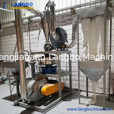 Máquina de Moagem de Peças Plásticas Duras para Fabricação de Pó de PVC