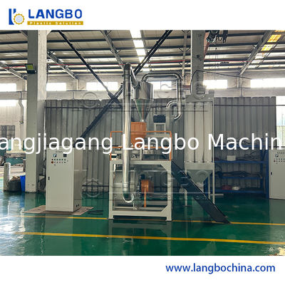 Máquina de trituração de plástico para pulverização de PVC