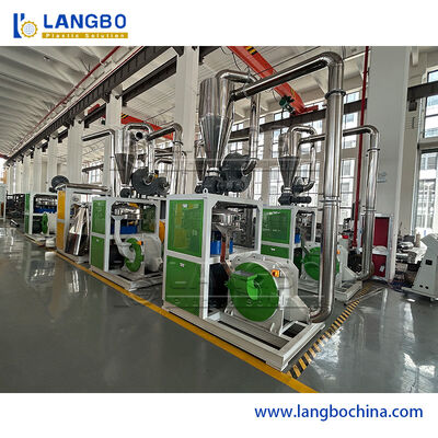 Produto residual de perfis de tubos de plástico Pulverizador