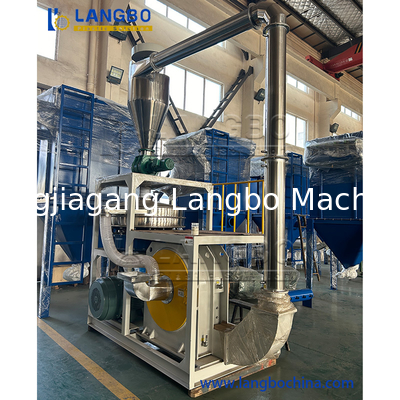 Máquina de trituração de plástico para pulverização de PVC