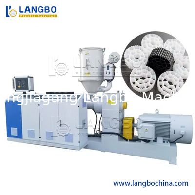 Linha de Produção de Perfil MBBR para Mídia Aquática, Extrusora MBBR