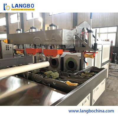 Máquina elétrica de Belling da máquina/tubulação da extrusão da tubulação do PVC com a máquina de alimentação espiral de DTC