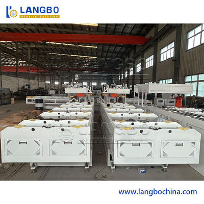 Máquina elétrica de Belling da máquina/tubulação da extrusão da tubulação do PVC com a máquina de alimentação espiral de DTC