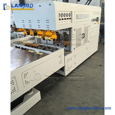 250 mm R U Máquina de tocar tubos de plástico totalmente automática