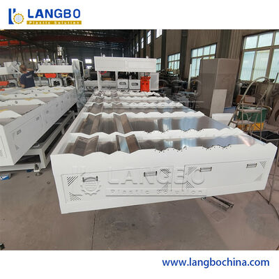 250 mm R U Máquina de tocar tubos de plástico totalmente automática