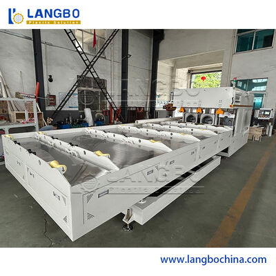 Pequena máquina de laminação de tubos de PVC para 16-50 mm com controle de tela sensível ao toque e extrusora de parafuso único