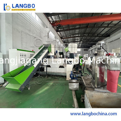 Plastic Pelletizer PVC Plastic Granules Making Granulating Machine