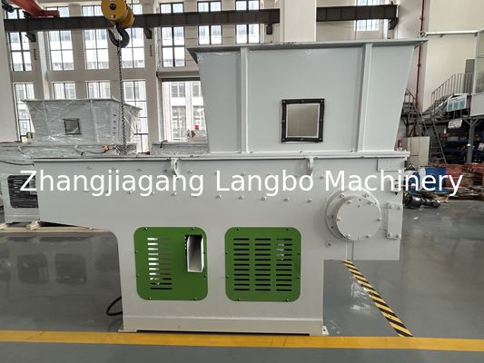 Factory Waste Plastic Pipe Shredder Machine For PP / PE / HDPE / LDPE / PVC