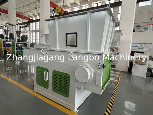 Máquina de trituração de tubos de resíduos de plástico para PP / PE / HDPE / LDPE / PVC