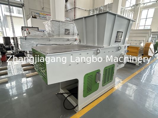 Máquina de trituração de tubos de resíduos de plástico para PP / PE / HDPE / LDPE / PVC