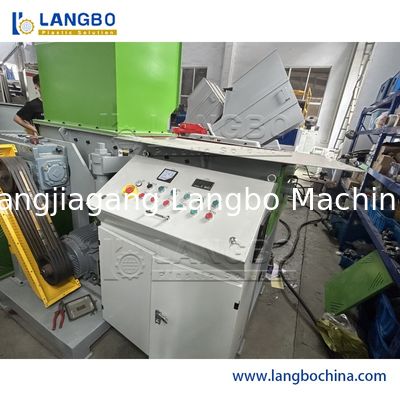 Triturador de eixo único para plástico, para resíduos plásticos, paletes de madeira, tubos de HDPE, tecido, filme e máquina de reciclagem
