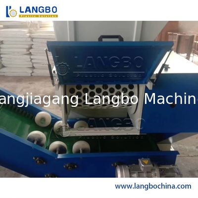 Máquina de trituração de garrafas de plástico