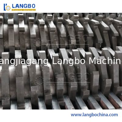 Máquina de Reciclagem de Plástico PP PE Filme Metal Triturador Papel Madeira Plástico Máquina de Reciclagem Triturador de Eixo Único