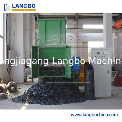 Triturador de papel de resíduos triturador de cartão triturador de madeira máquina triturador de plástico de tubos de resíduos