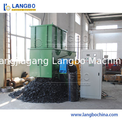 Large HDPE PE PP Lumps Plastic Pipe Shredder Crusher with Export Standard Packing