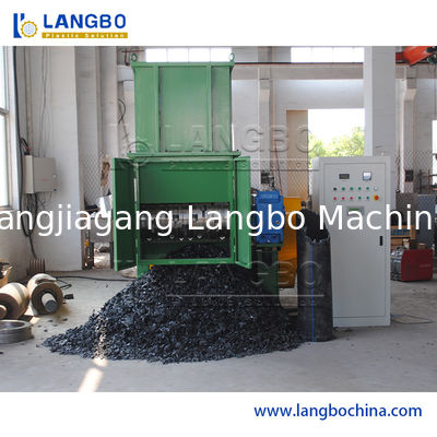 Large HDPE PE PP Lumps Plastic Pipe Shredder Crusher with Export Standard Packing