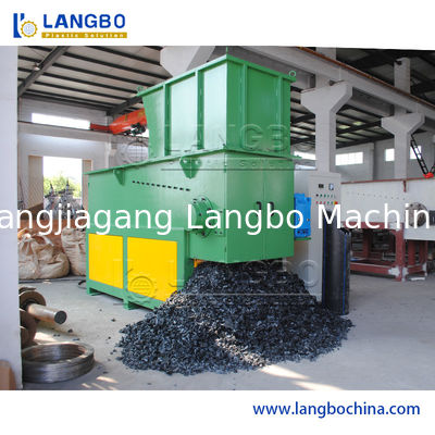 Large HDPE PE PP Lumps Plastic Pipe Shredder Crusher with Export Standard Packing