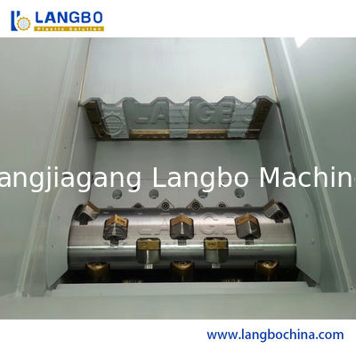 Única retalhadora do eixo para as protuberâncias plásticas 110KW do derretimento