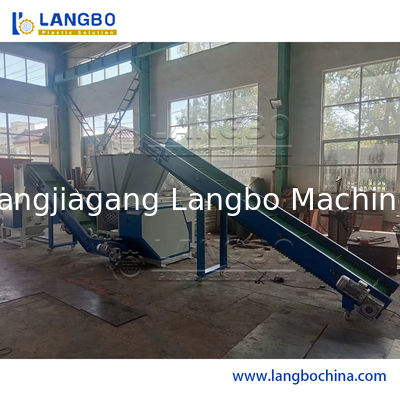 Pe HDPE LDPE triturador de reciclagem Máquina de trituração de plástico Pet PP triturador reciclar resíduos de plástico de alta qualidade 1000kg/H triturador de eixo duplo