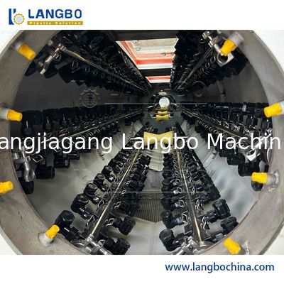 Linha de produção de extrusão de tubos de PE