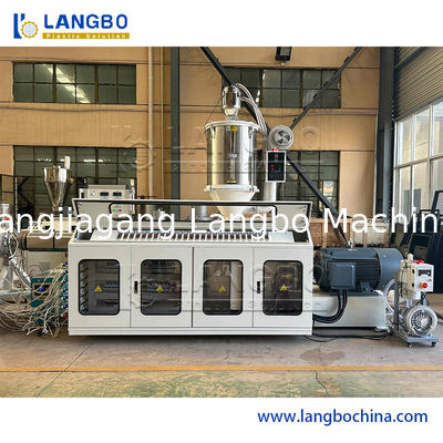 Máquina de Tubos Extrusora de Rosca Simples Linha de Produção de Extrusão de Tubos PE HDPE