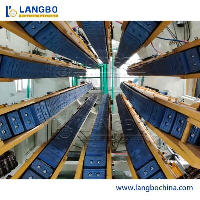 O PE plástico a rendimento elevado PP conduz a linha da extrusão