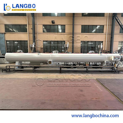 Vácuo plástico de alta velocidade grande da calibração da tubulação de Ppr do Hdpe da máquina da tubulação do Iso Capataiy