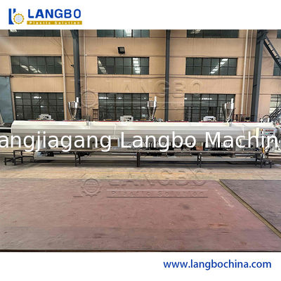 Máquina de Tubos Extrusora de Rosca Simples Linha de Produção de Extrusão de Tubos PE HDPE