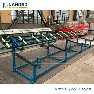 O PE plástico a rendimento elevado PP conduz a linha da extrusão