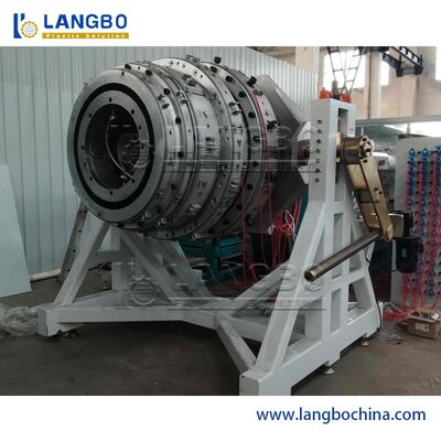 O PE plástico a rendimento elevado PP conduz a linha da extrusão