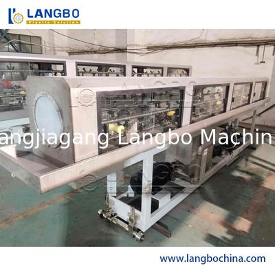 Extrusora de tubos de água e gás de plástico HDPE PE de alta velocidade 16-1600mm para fabricação de tubos de plástico com alta eficiência