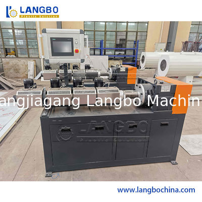 Extrusora de único parafuso 210KW da tubulação do PE 75/38 de alta capacidade