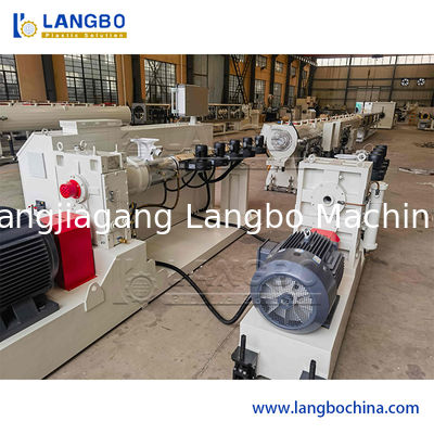 Linha de produção de extrusão de tubos de abastecimento de óleo de gás de água de plástico PE HDPE PPR