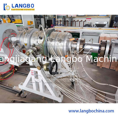Máquina de fabricação de tubos de plástico de PVC de uma ou várias camadas de HDPE PE PPR