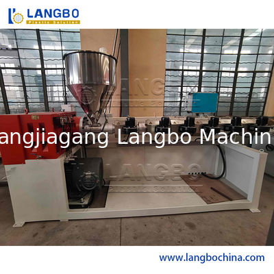 Extrusora de único parafuso 210KW da tubulação do PE 75/38 de alta capacidade