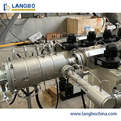Máquina automática de extrusão de tubos PPR de 16-63 mm de poupança de energia