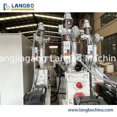 Linha Multilayer 16mm - 63mm 180kg/PLC da extrusão da tubulação de Ppr de H Siemens